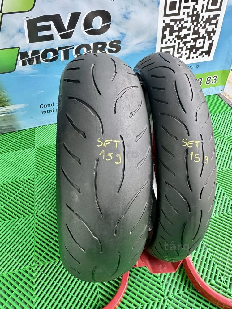 Set Anvelope Moto 120 70 17 si 190 50 17 Metzeler M9rr 2022 Set153
