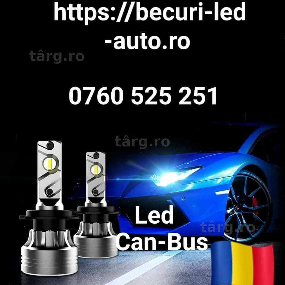 Kit Două Becuri Led H1,H4,H7,H8,H9,H11,H15,H16,Hir2/24000Lm/120W
