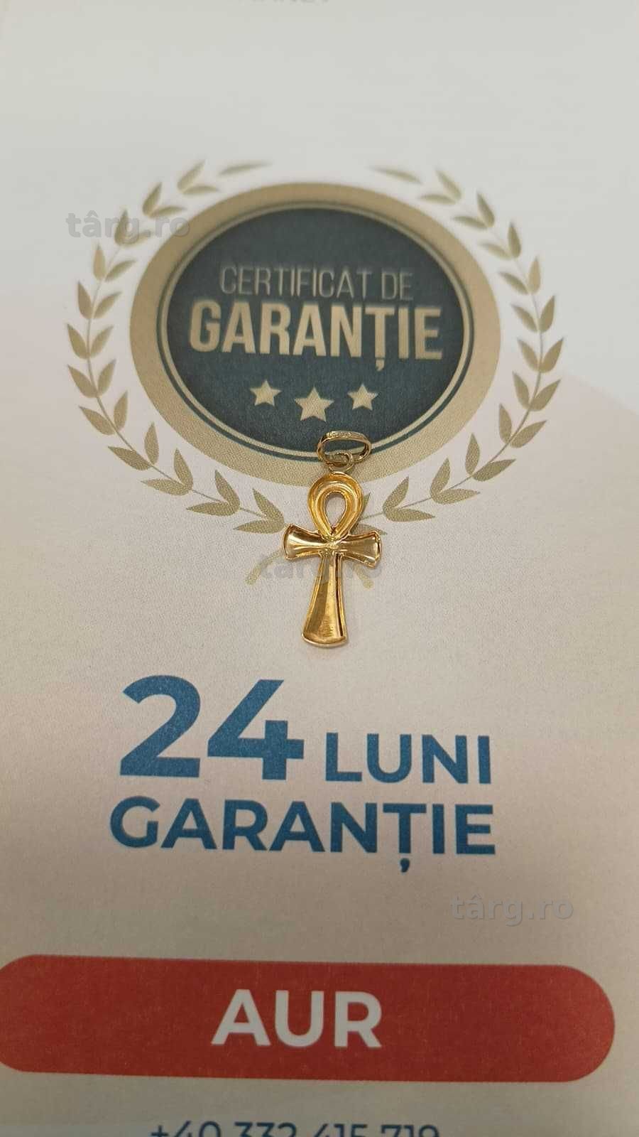 [AG24 Harlau B.45726.3] Pandantiv aur 18k 0.72gr - Garantie 2 ani! 5
