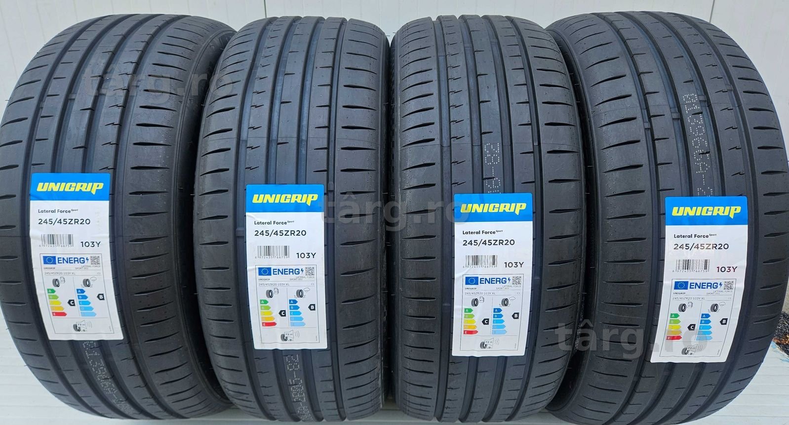 245/45 R20 103Y XL UNIGRIP (Gripmax) Anvelope noi vara protectie janta