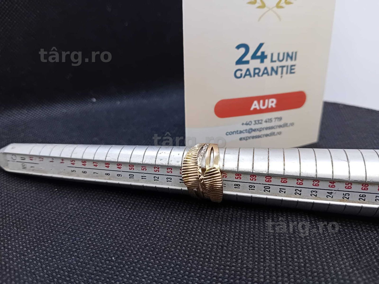 Inel aur 14K 2.84 gr (ECA 39 / B18058.1) Garantie 2 ani! 3