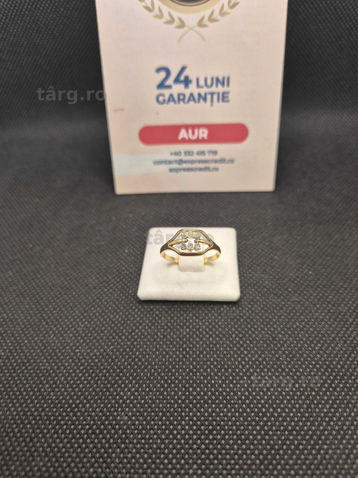 Inel aur 18K 2.20g (50261 Ag11 Piata Nicolina) Garantie 2 ani!