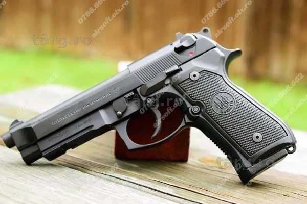 Pistol Airsoft CO2 MODIFICAT 5J!! ~ LEGAL~ + Bile Arma ~ Puternic Gaz