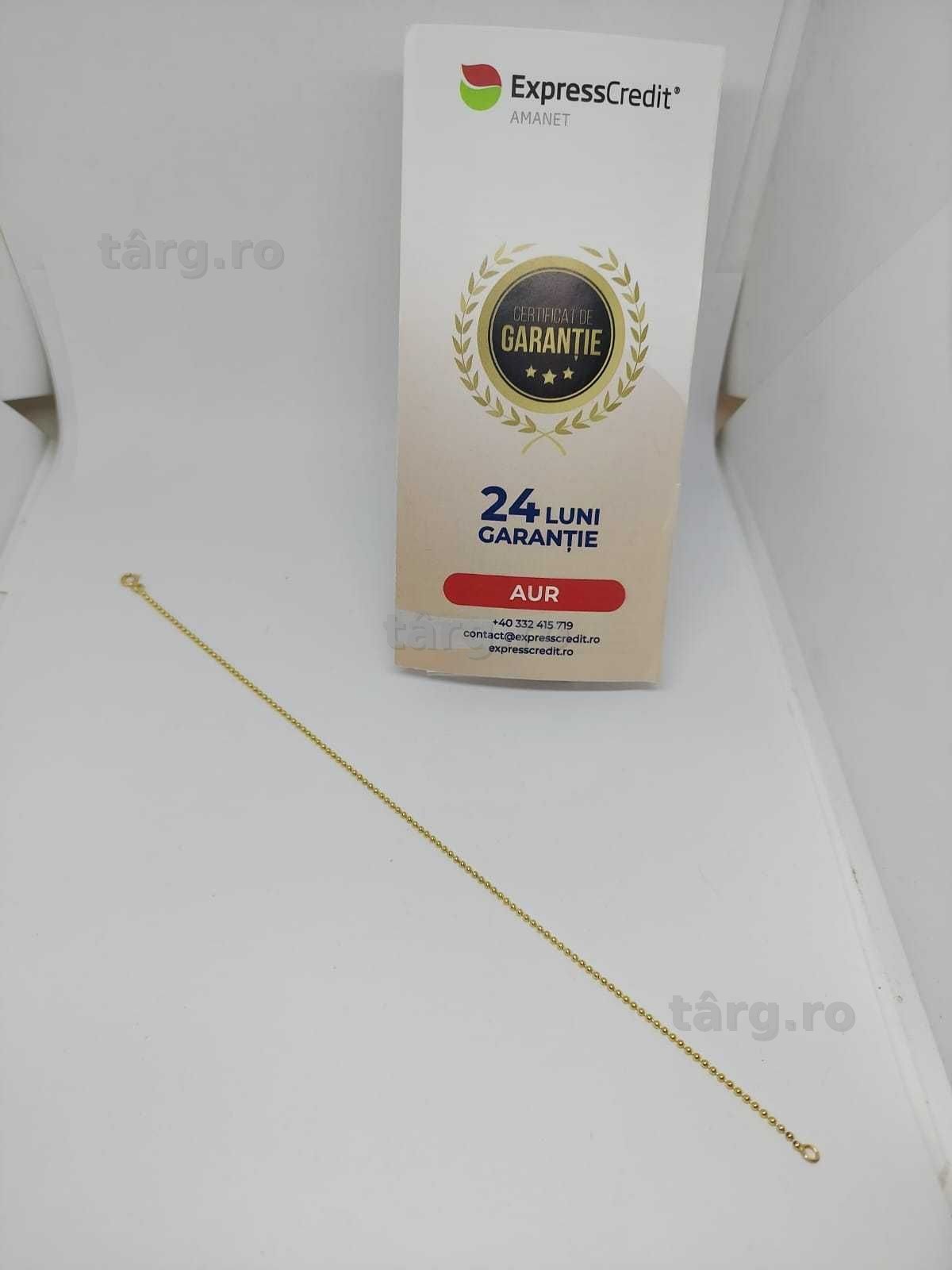 Bratara aur 14K [34352.3/30 Pacurari 2] Garantie 2 Ani!! 3