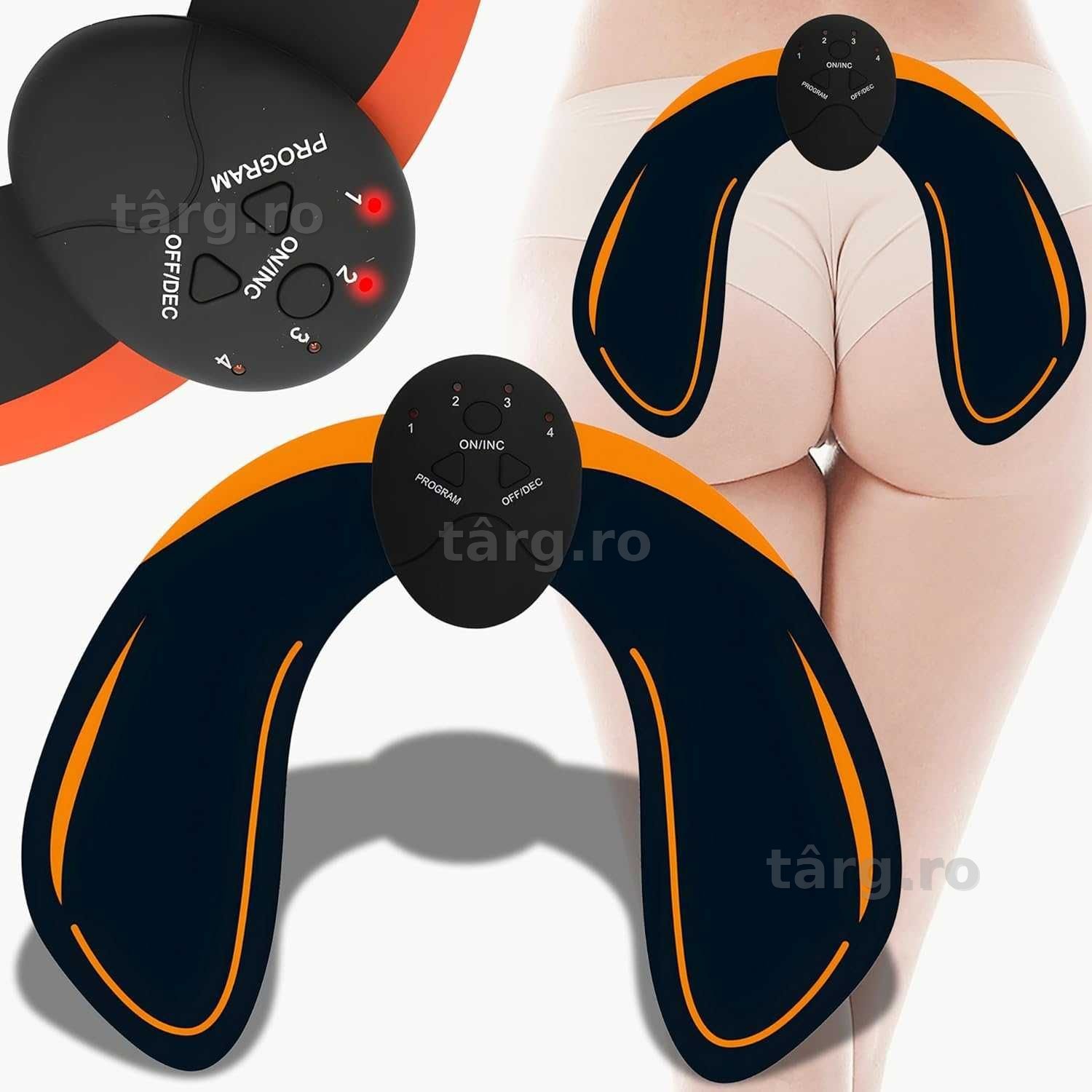 Electrostimulator EMS pentru muschii fesieri tonifiere celulita