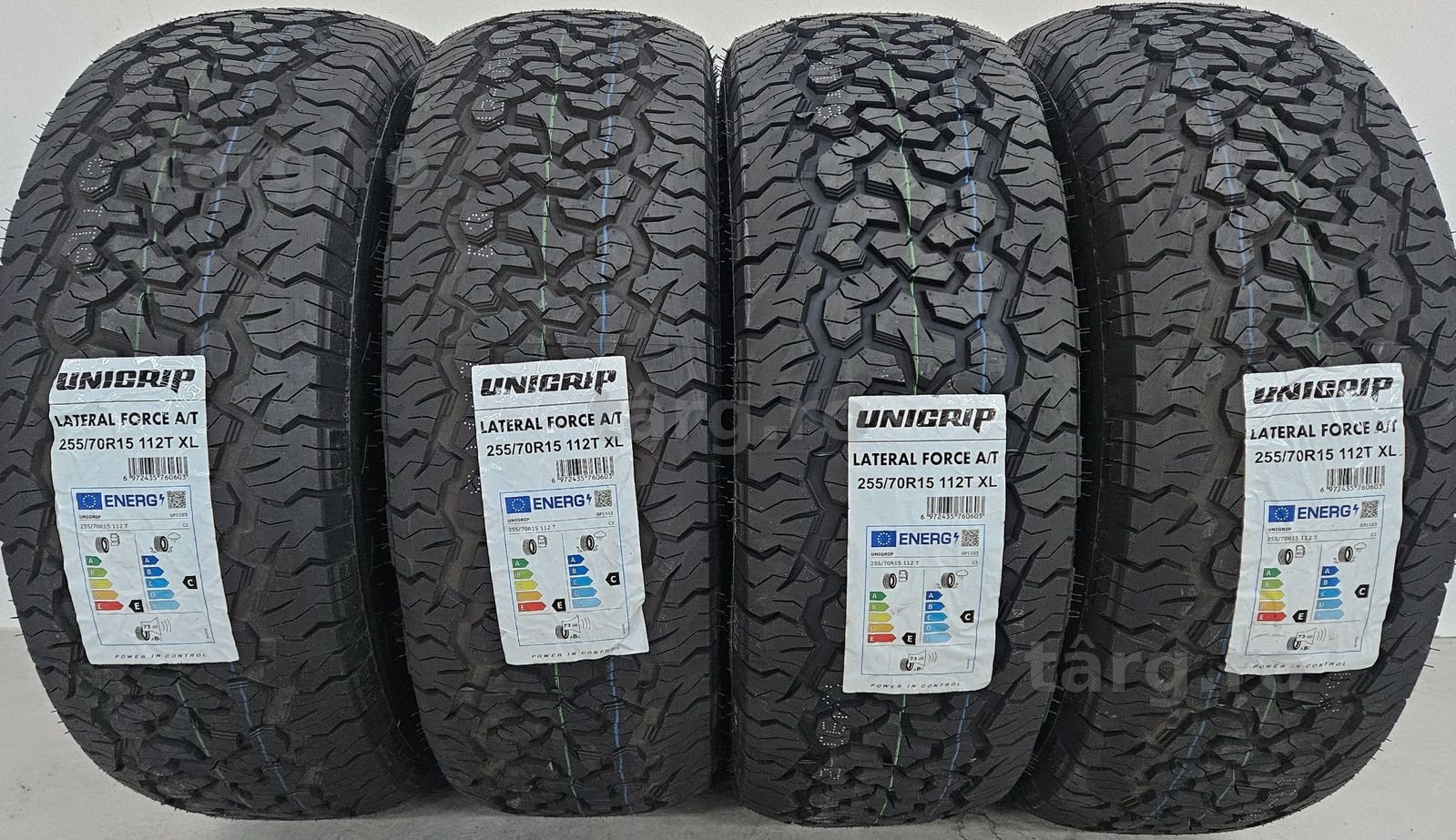 255/70 R15, 112T, UNIGRIP A/T XL, Anvelopa All Terrain M+S