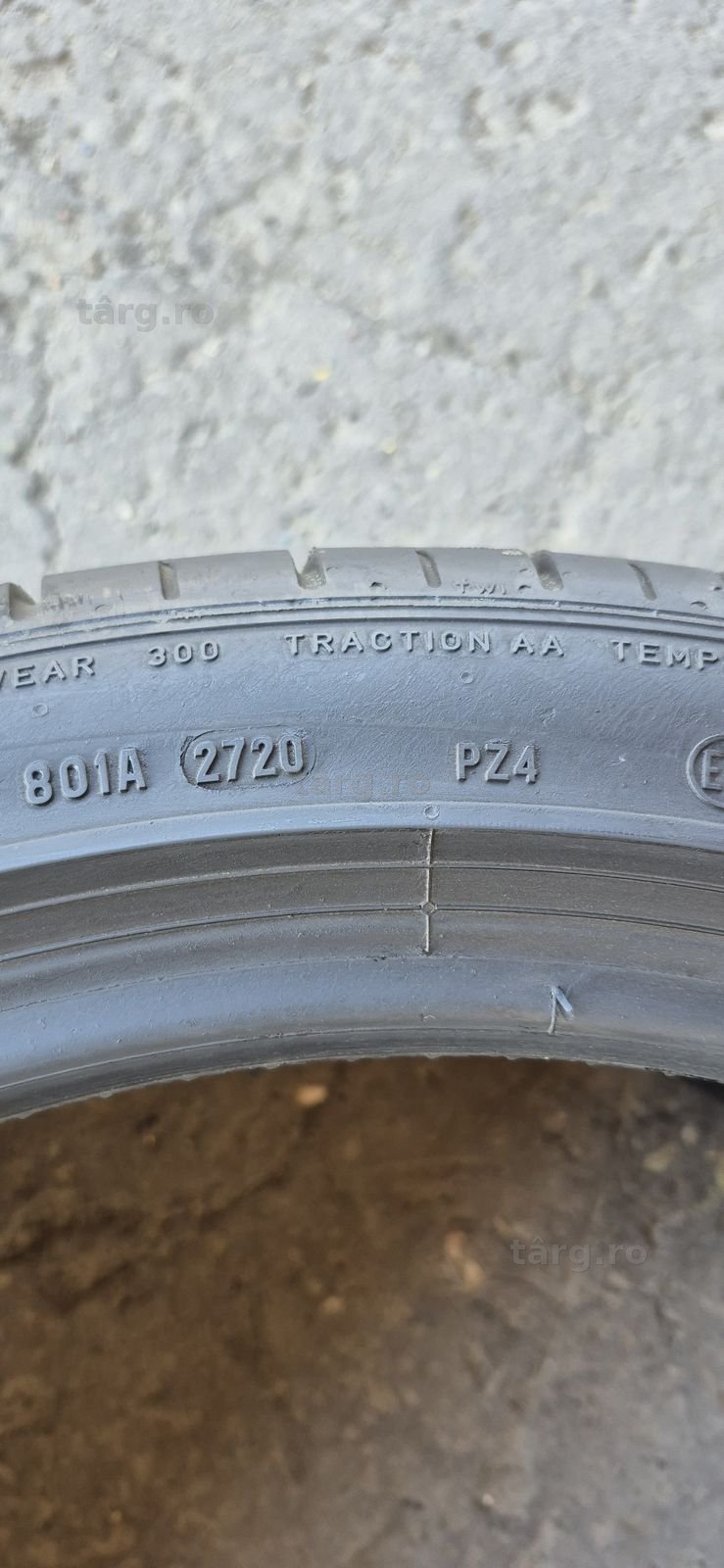 2 anvelope vara Pirelli 285/35/20,dot 2020.Pretul este pe bucata. 6