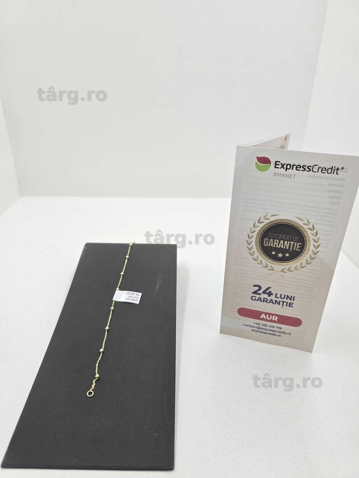 Bratara aur 14K 0.97gr (Ag25 Belvedere B.43353.2)-Garantie 2 Ani!