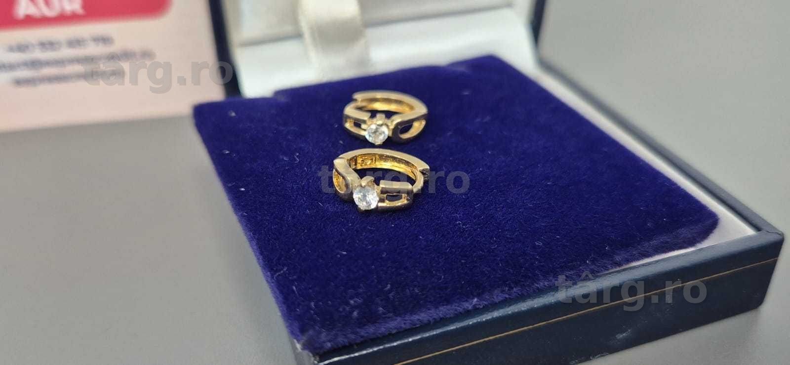 (AG46) Cercei aur 14K B.4604.5 3