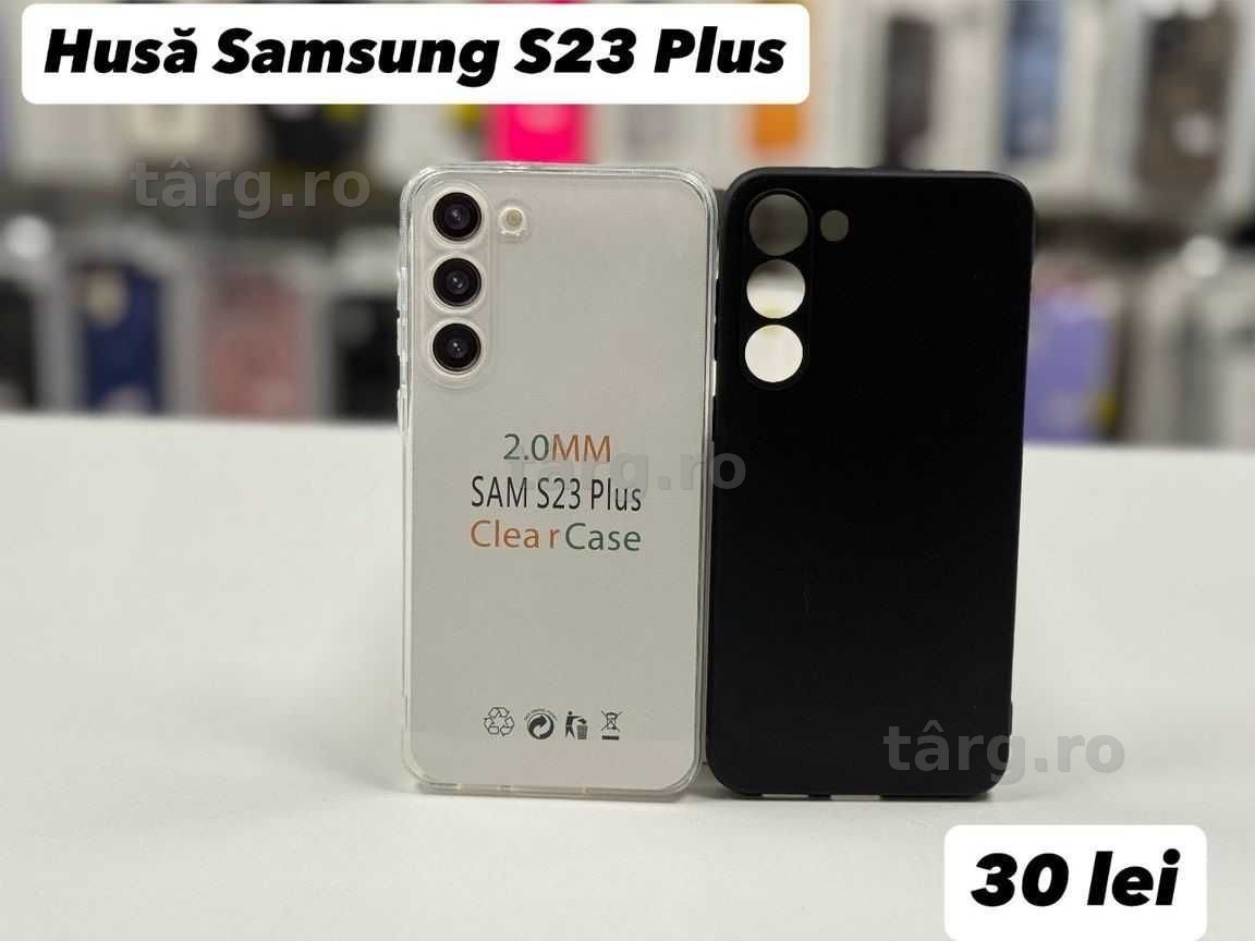 Husa silicon, folie, cablu, incarcator  Samsung S23 PLUS