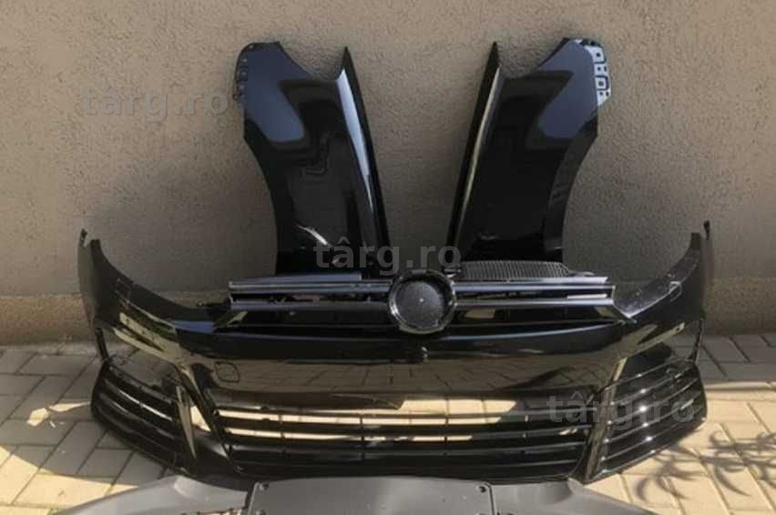 Bara & Aripa Fata Dr + St VW Golf 6/VI 08-13 Aspect R20 Vopsita Negru