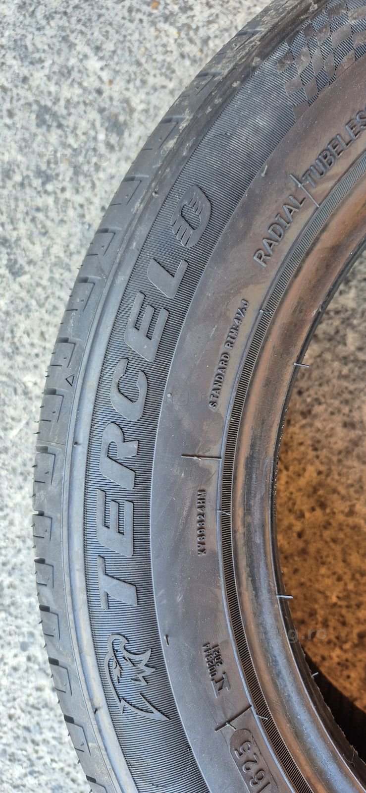 4 anvelope vara noi Tercelo 155/65/13,dot 2025.Pretul este pe bucata. 4