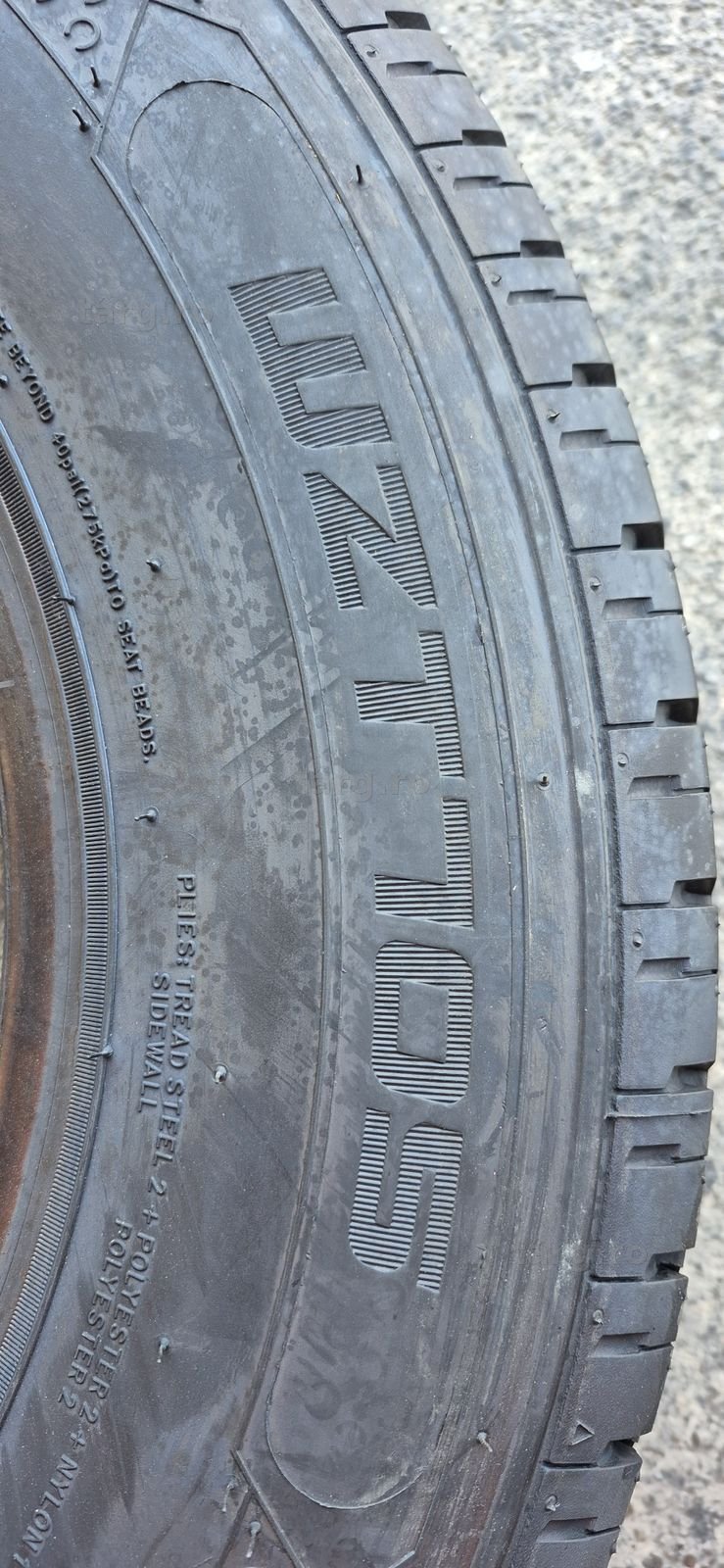 4 anvelope vara noi Tercelo 175/R14C,dot 2025.Pretul este pe bucata. 5