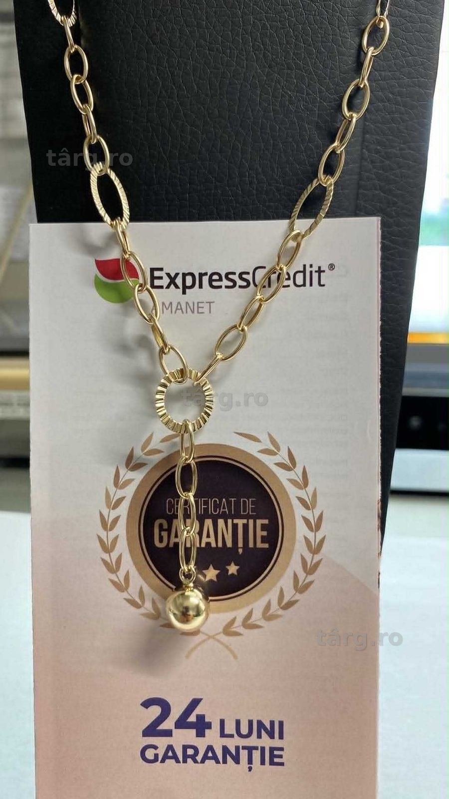 Lant aur 14k ( Tomesti b 33397) Garantie 2 ani! Ridicare din agentie . 2