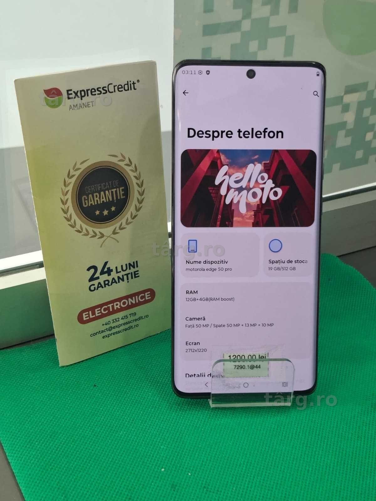 Motorola Edge 50 Pro 5G 12/512Gb (Ag44 B7290) - Garantie 2 ani! 2