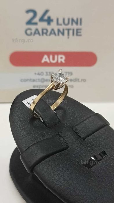 (AG24 Harlau B.45163.1) Inel aur 14K 2.45gr - Garantie 2 ani! 2
