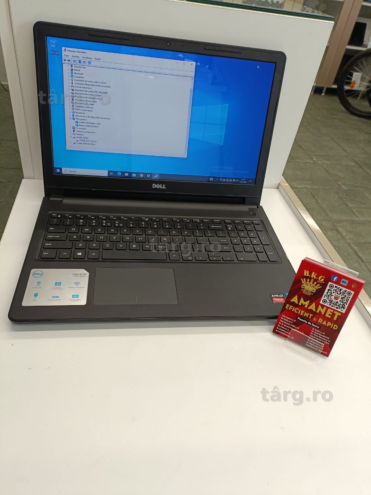 Laptop Dell Inspiron 15 Amanet BKG