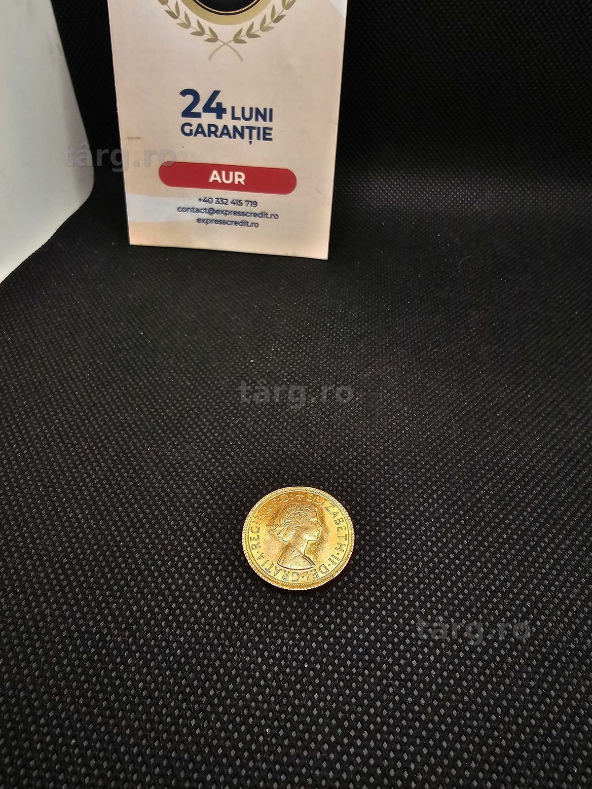 Moneda aur 22K 7.98g (50353 AG 11 Piata Nicolina) 2 ani garantie!