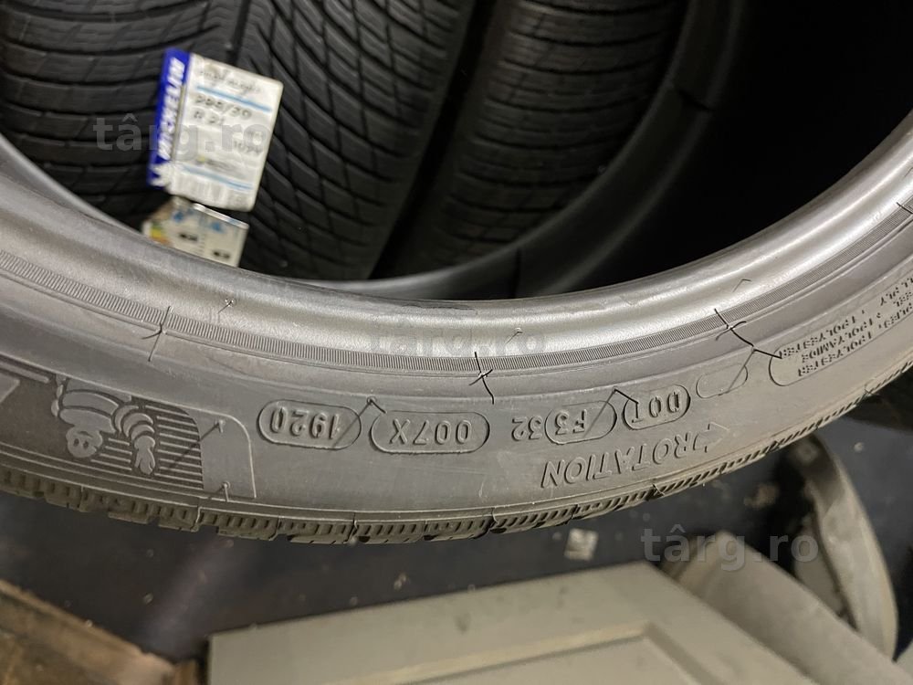 4 Anvelope Noi de iarna Michelin 295/30/21 dot 2020 8
