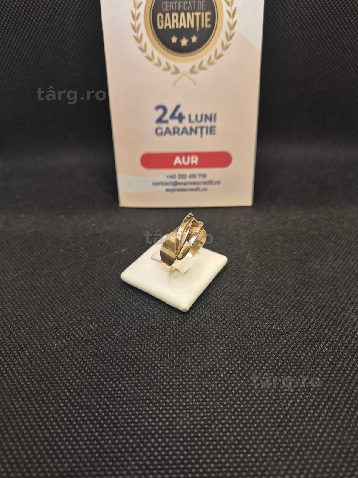 Inel aur 14K 3.93g (49685.4 Ag11 Piata Nicolina) Garantie 2 ani! 2