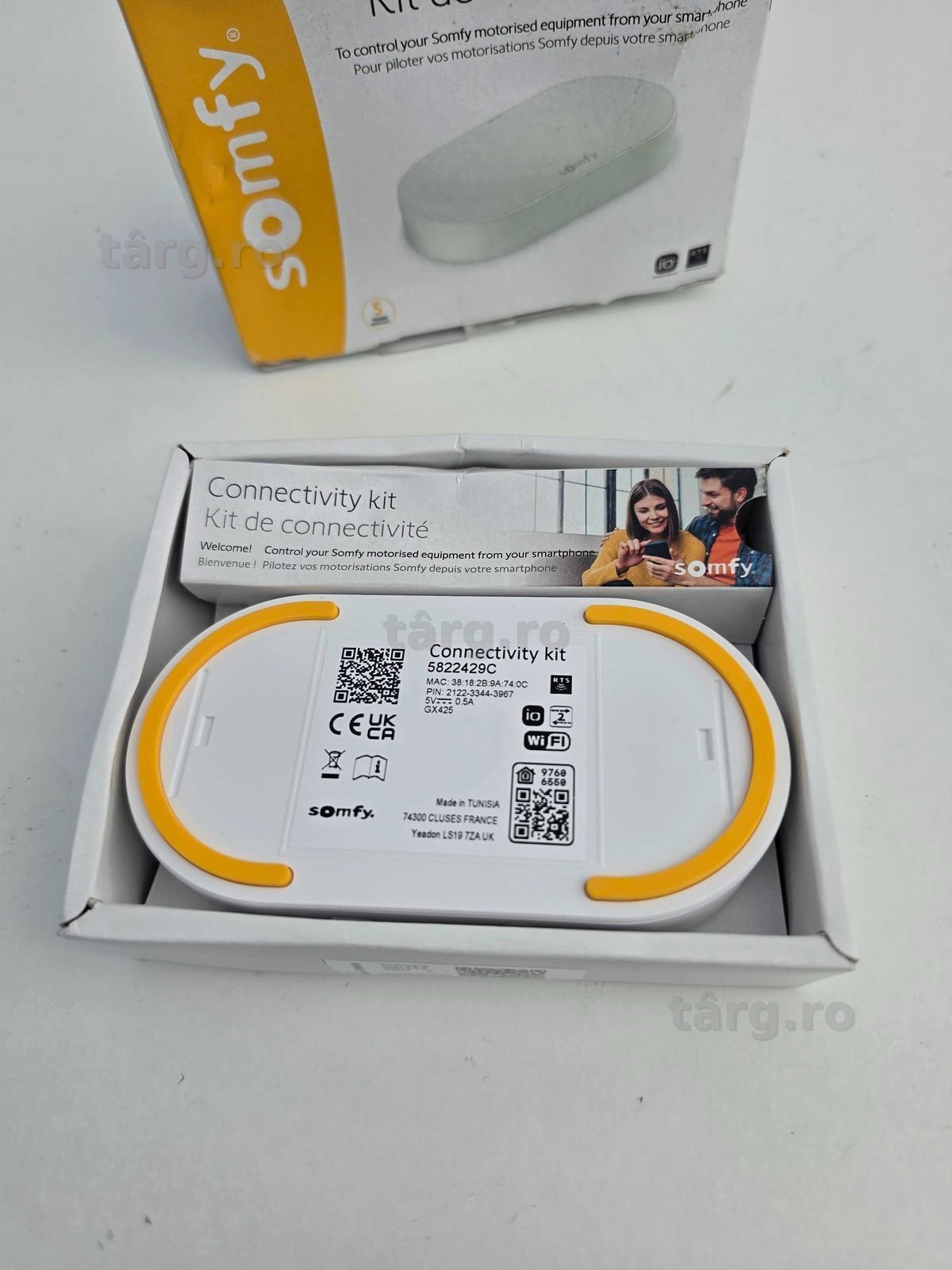 Kit Unitate de control inteligent Somfy Connectivity Kit pentru conectarea echipamentelor pentru locuinta 2