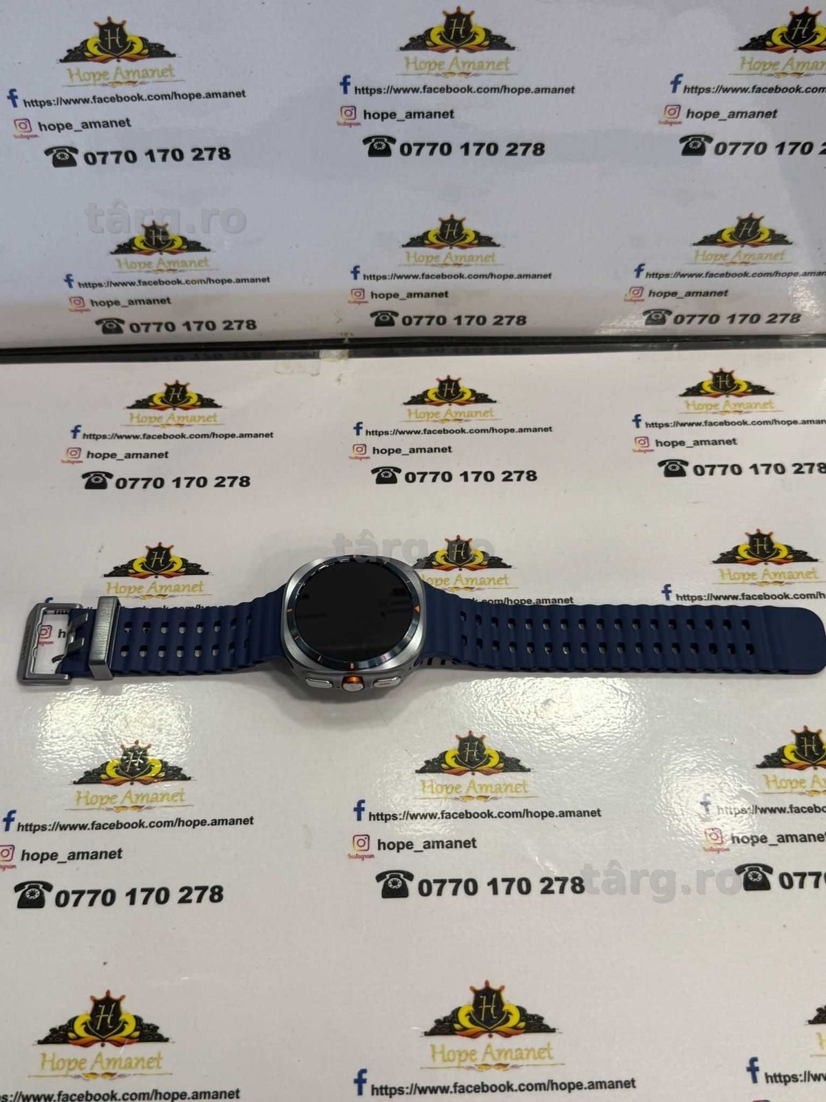 Hope Amanet P13 / Samsung Galaxy Watch Ultra (2025) / 47mm / Titanium Blue 2