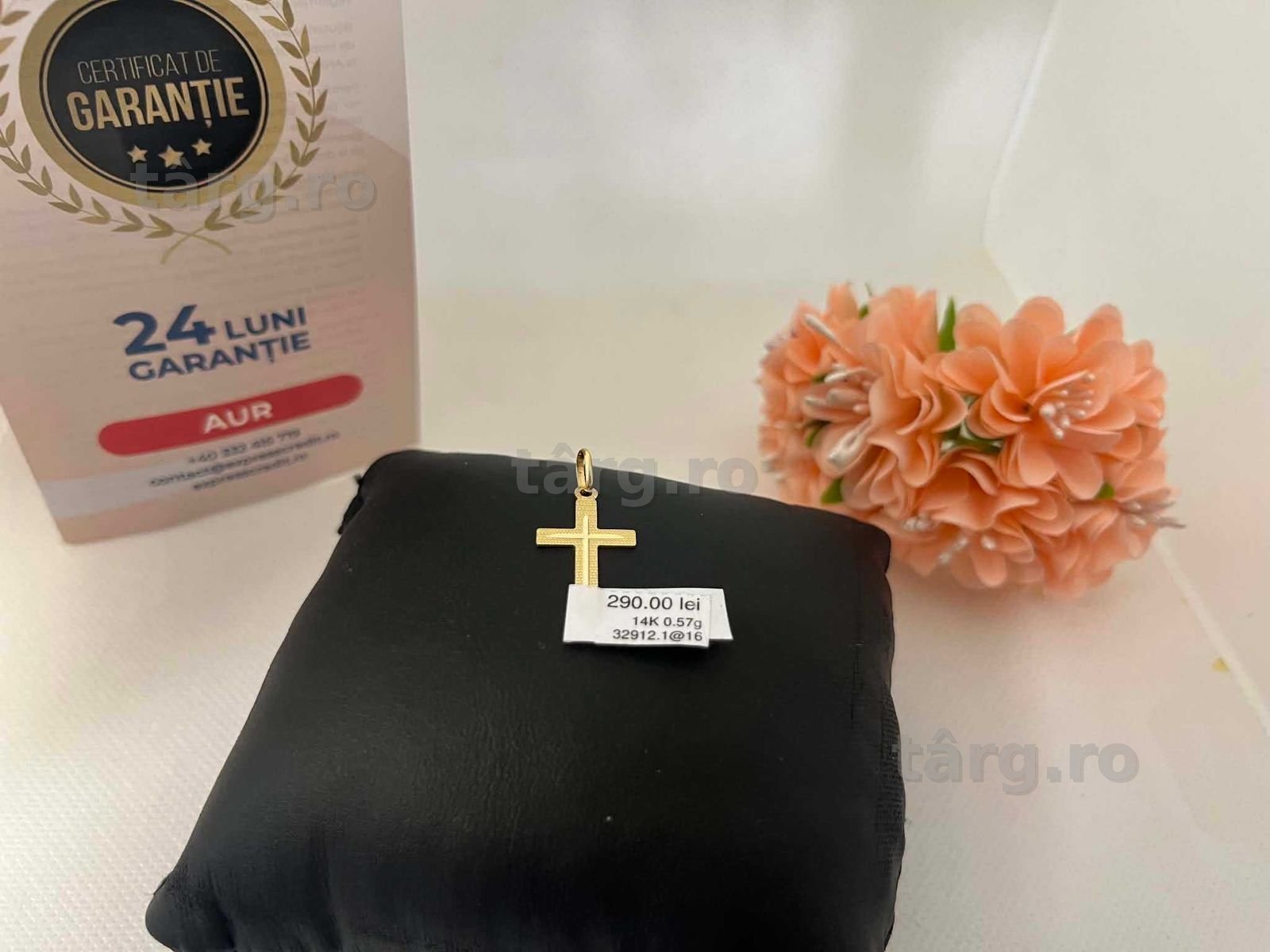 Pandantiv Aur 14k 0.57g (AG16 Moldova b32912)-Garantie 2 ani!
