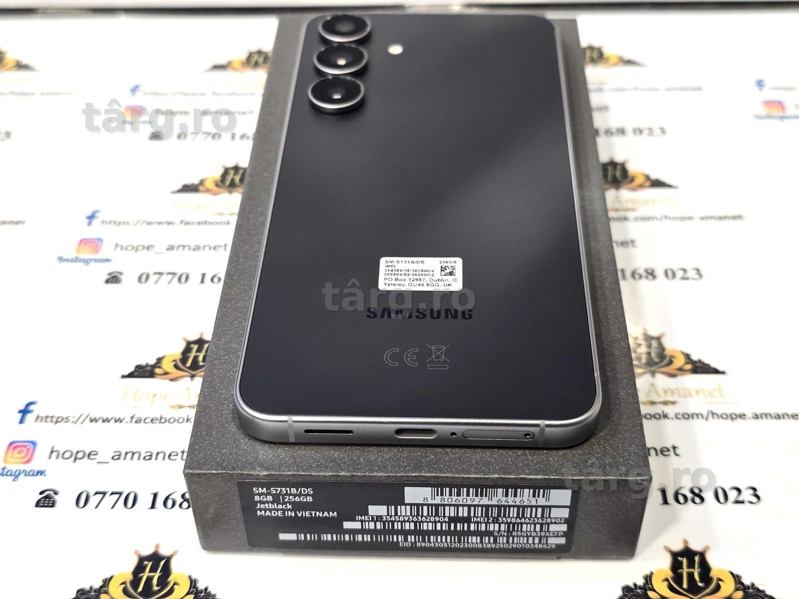 Hope Amanet P7 Samsung S25 FE 128GB NOU 2