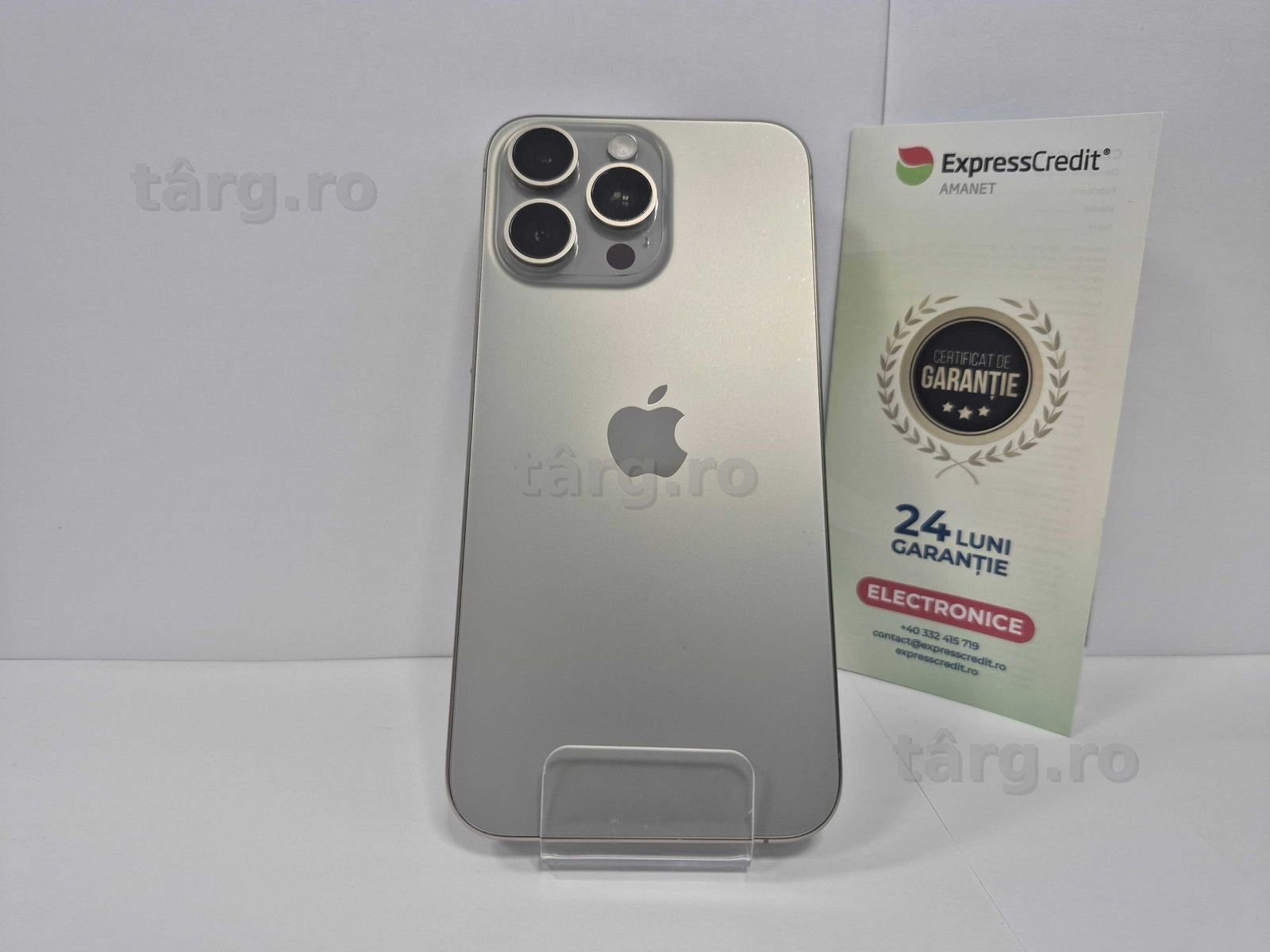 iPhone 15 Pro Max 256Gb (34877/30 Pacurari 2) Garantie 2 ani!