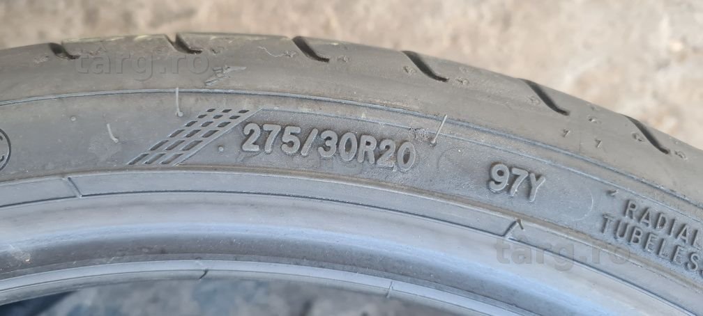 4 anvelope vara RFT Goodyear,fata 245/35/20,spate 275/30/20 6
