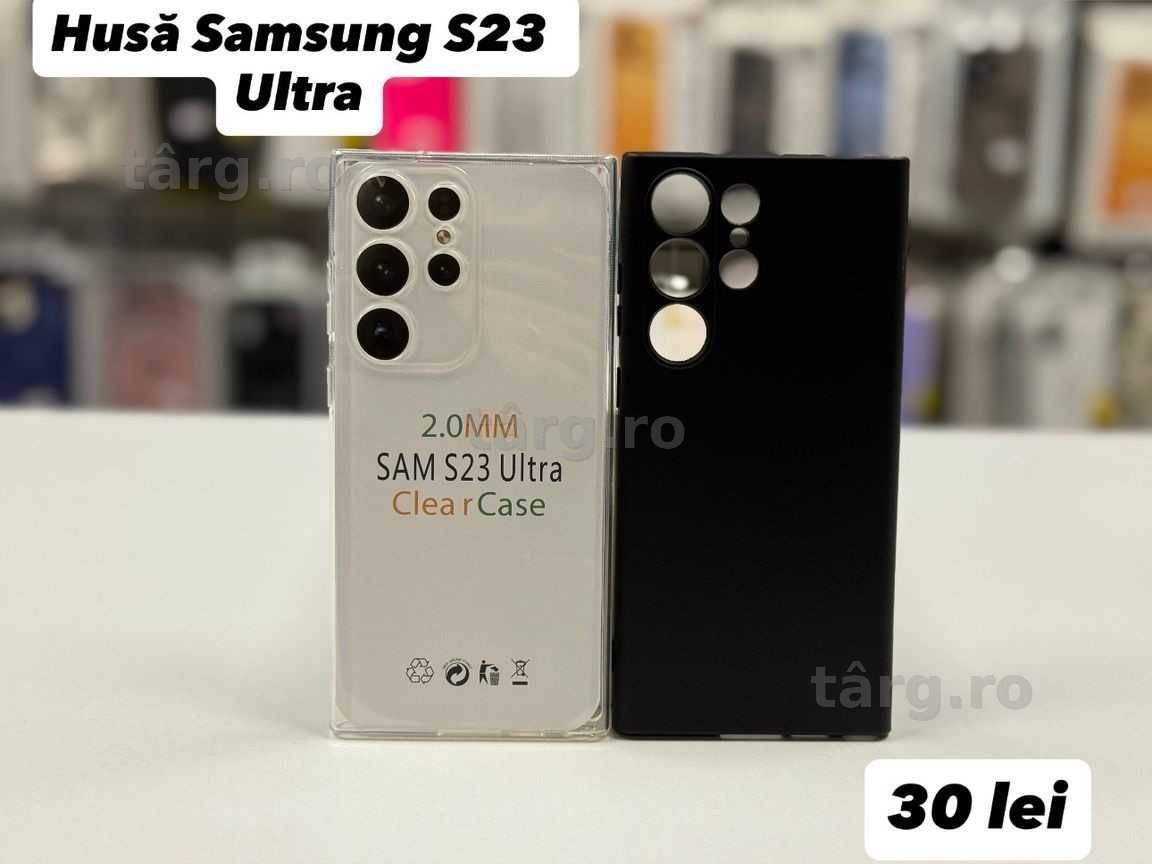 Husa silicon, folie, cablu, incarcator Samsung S23 ULTRA