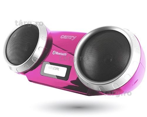 Boxă bluetooth roz