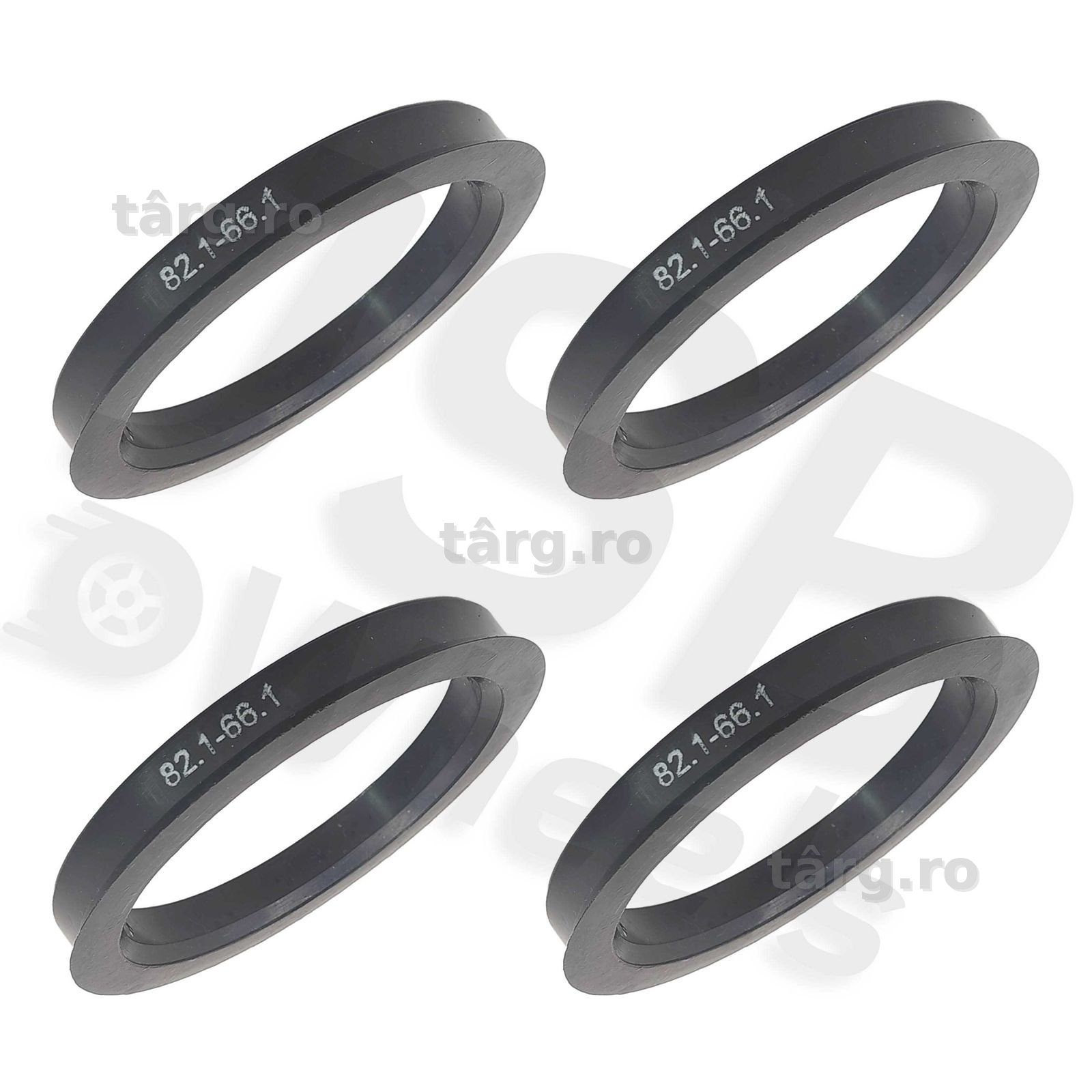 Set inele de centrare jante noi 82.1-66.1 mm Dacia,Renault,Nissan