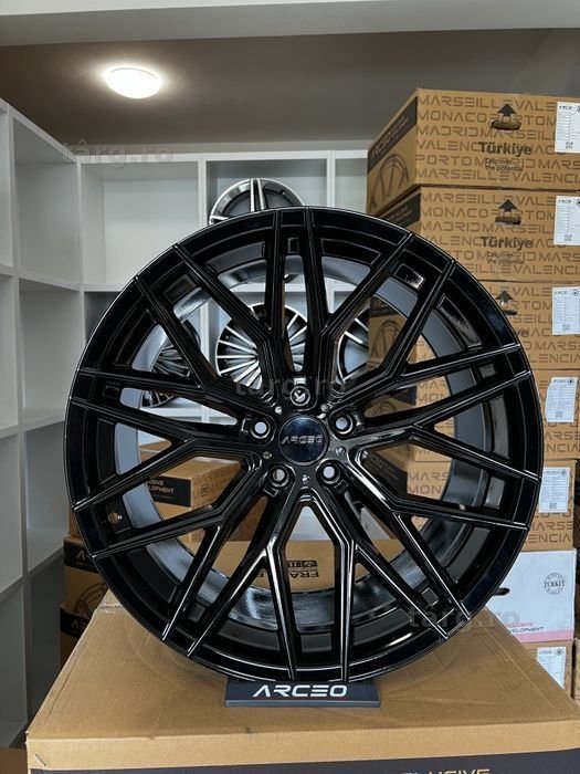 Jante R18 5x108 Arceo Valencia Noi Volvo XC40 XC60 XC90 S60 S90 V60 V90 Jaguar XE XF F-Pace E-Pace Land Rover Discovery Sport Freelander DS 4 5 7