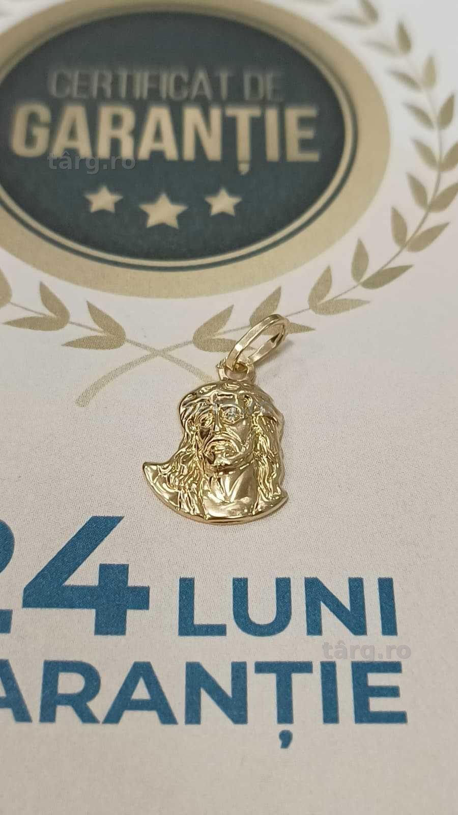 [AG24 Harlau B.45818.1] Pandantiv aur 14k 1.26gr - Garantie 2 ani! 2