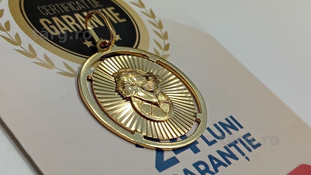 Medalion aur 18k(AG20 Dancu/b29990.4*20) Doar cu ridicare din agentie! 4