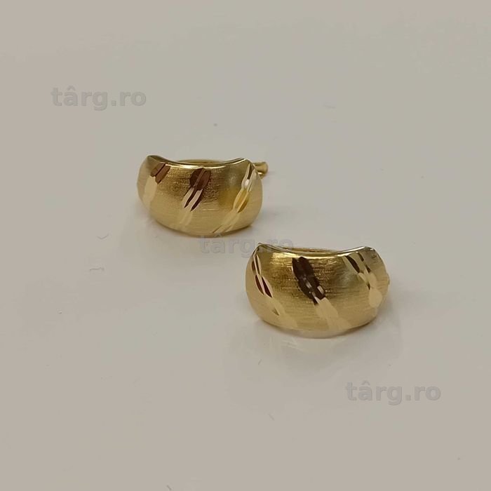 Cercei aur 14k 1.69g (ag49 Esplanada b.7206) Garantie 2 Ani 2
