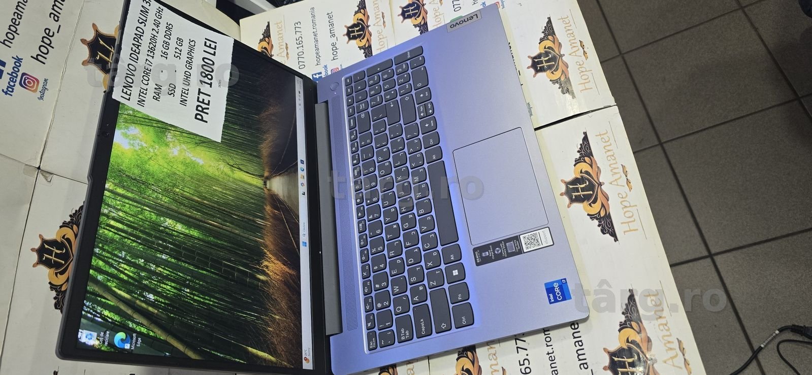 Hope Amanet P6 Laptop Lenovo ideapad Slim #187805 2