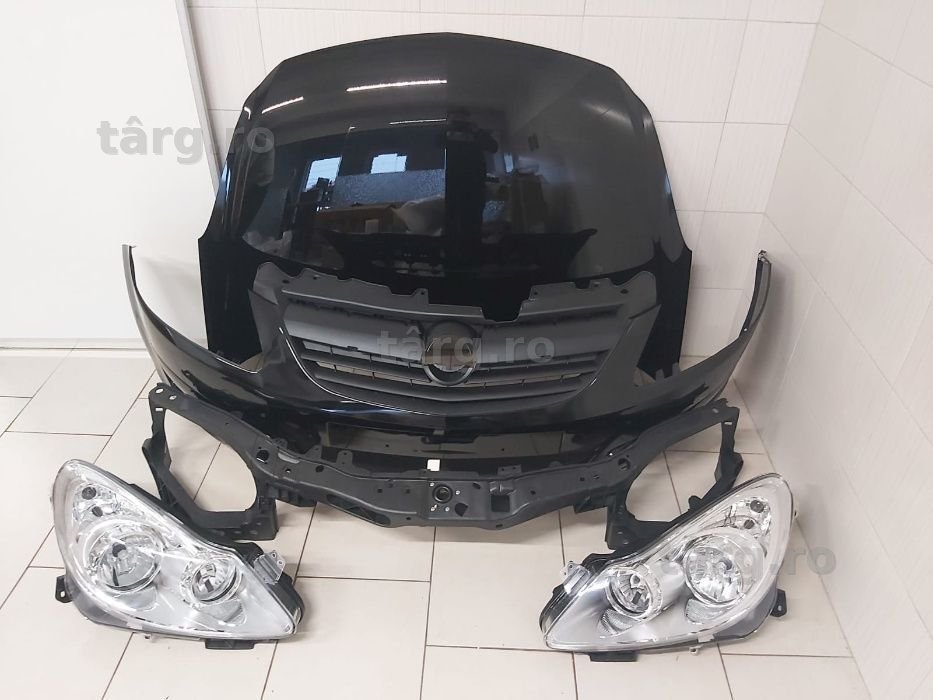 Pachet Bara+Far+Trager+Capota Fata Motor Opel Corsa D 06-11 Z20R-Negru