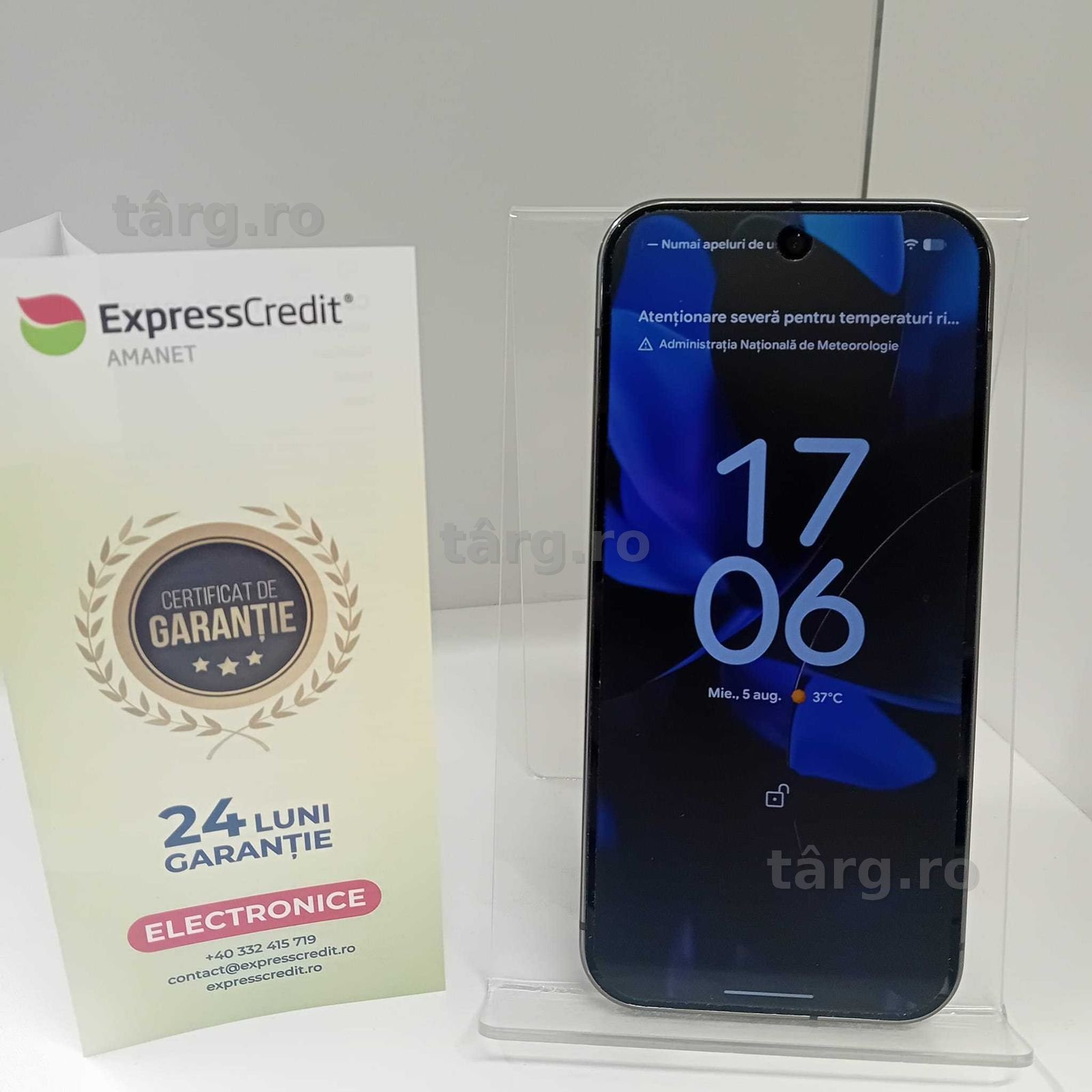Google Pixel 9 Pro 512Gb (ag49 Esplanada b.9208) Garantie 2 Ani !