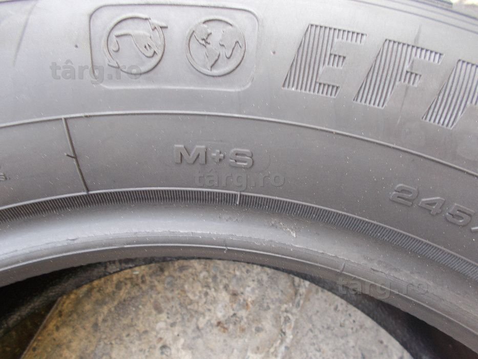 4 anvelope MS 245 60 18 goodyear dot 2018 profil 8,2 mm 5