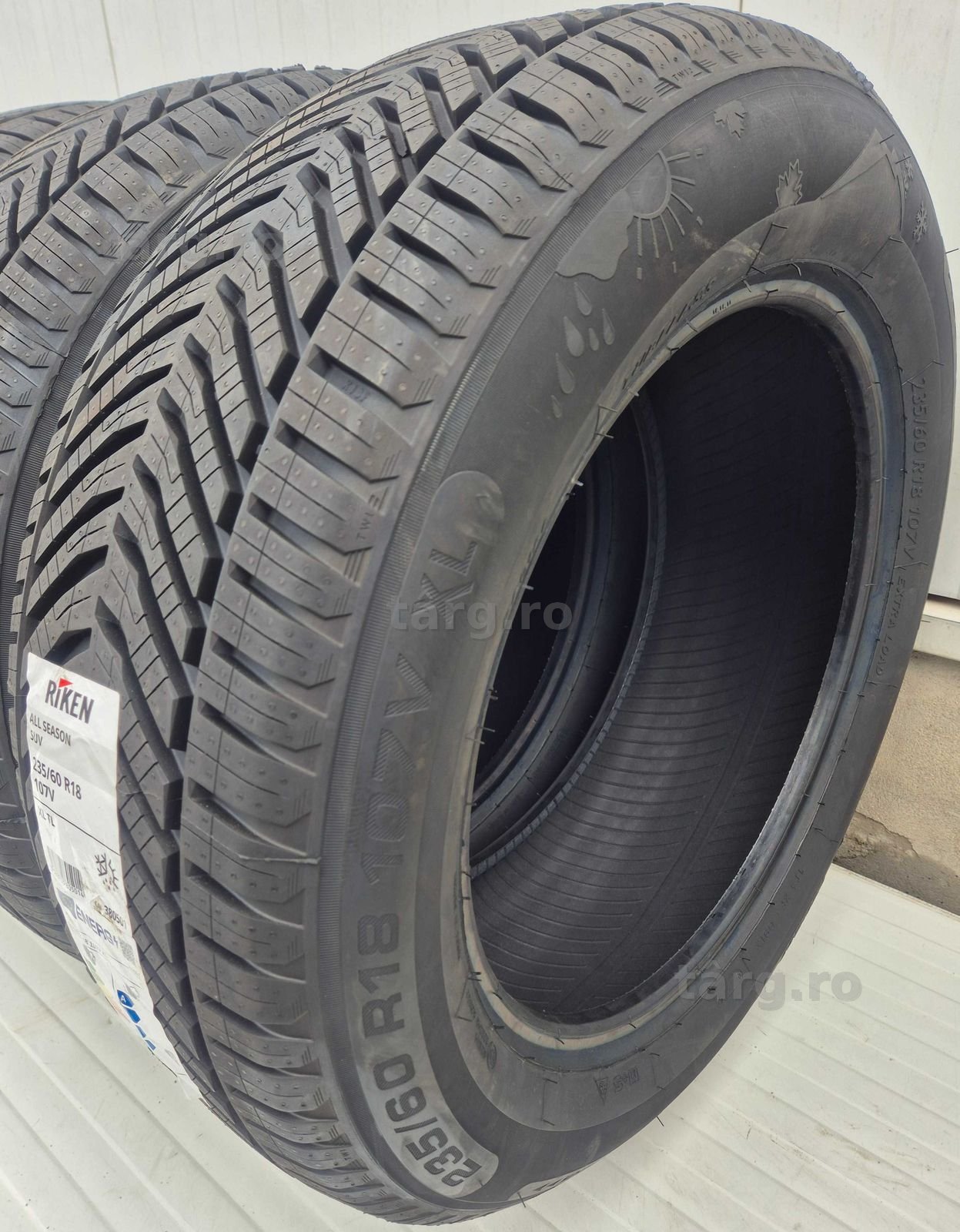 235/60 R18,107W,RIKEN (ByMichelin) AllSeason SUV XL,Anvelope mixte M+S 3