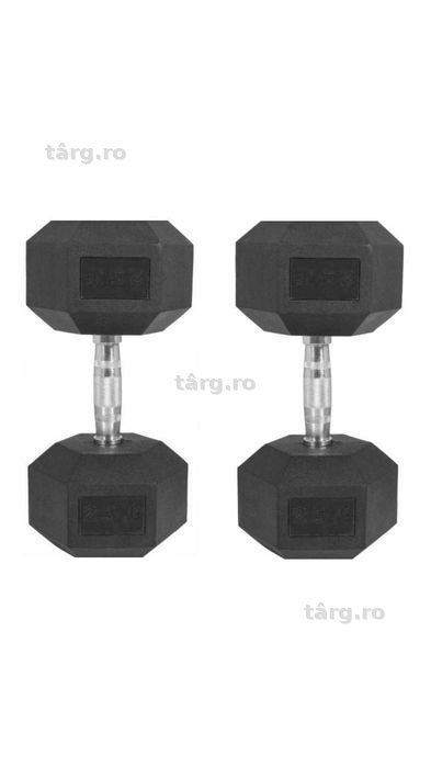 Gantere Hexagonale 50kg: 2x25kg