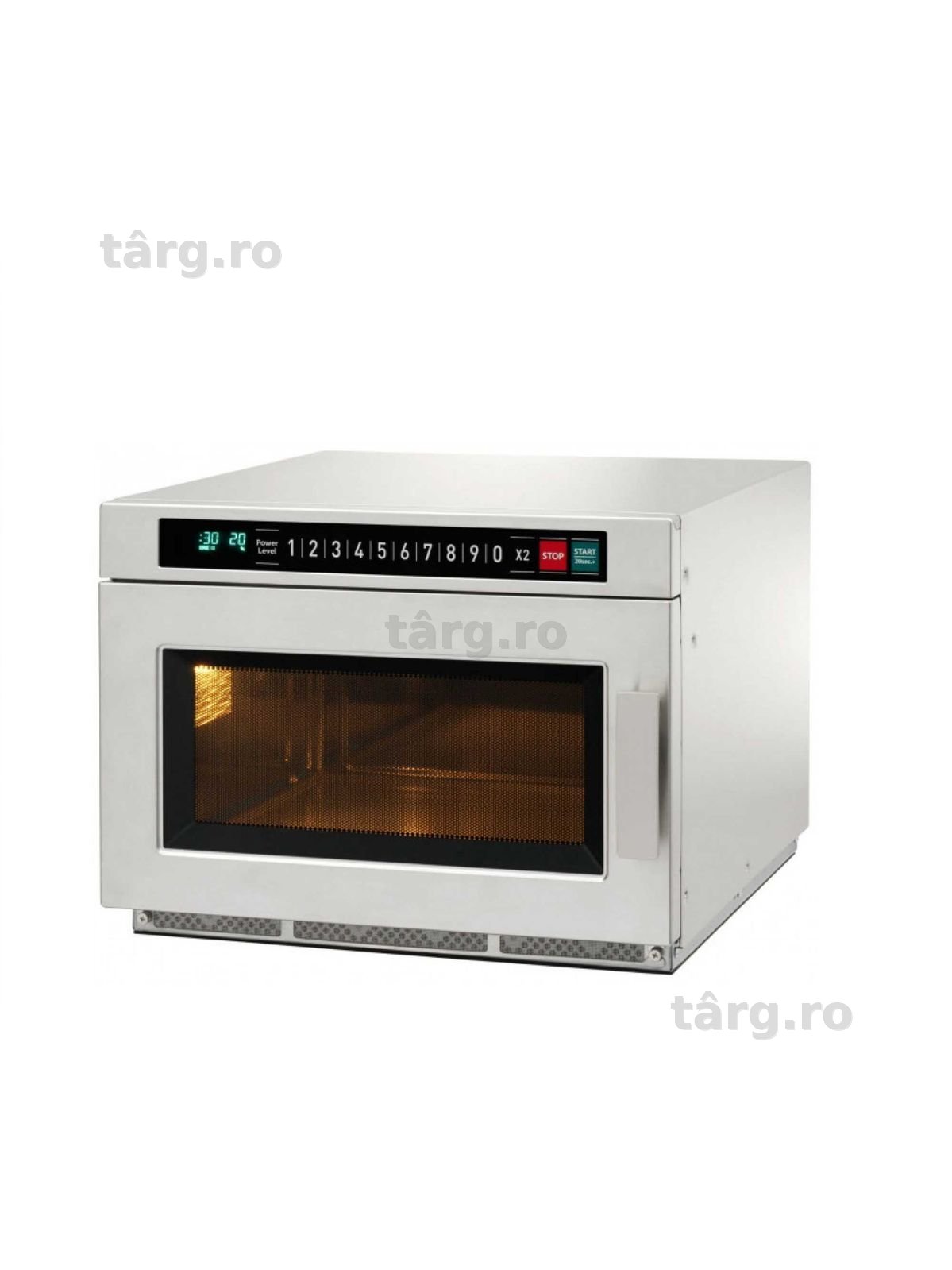 AMITEK 1800 W-Cuptor microunde 27 litri; Cuptor profesional microunde