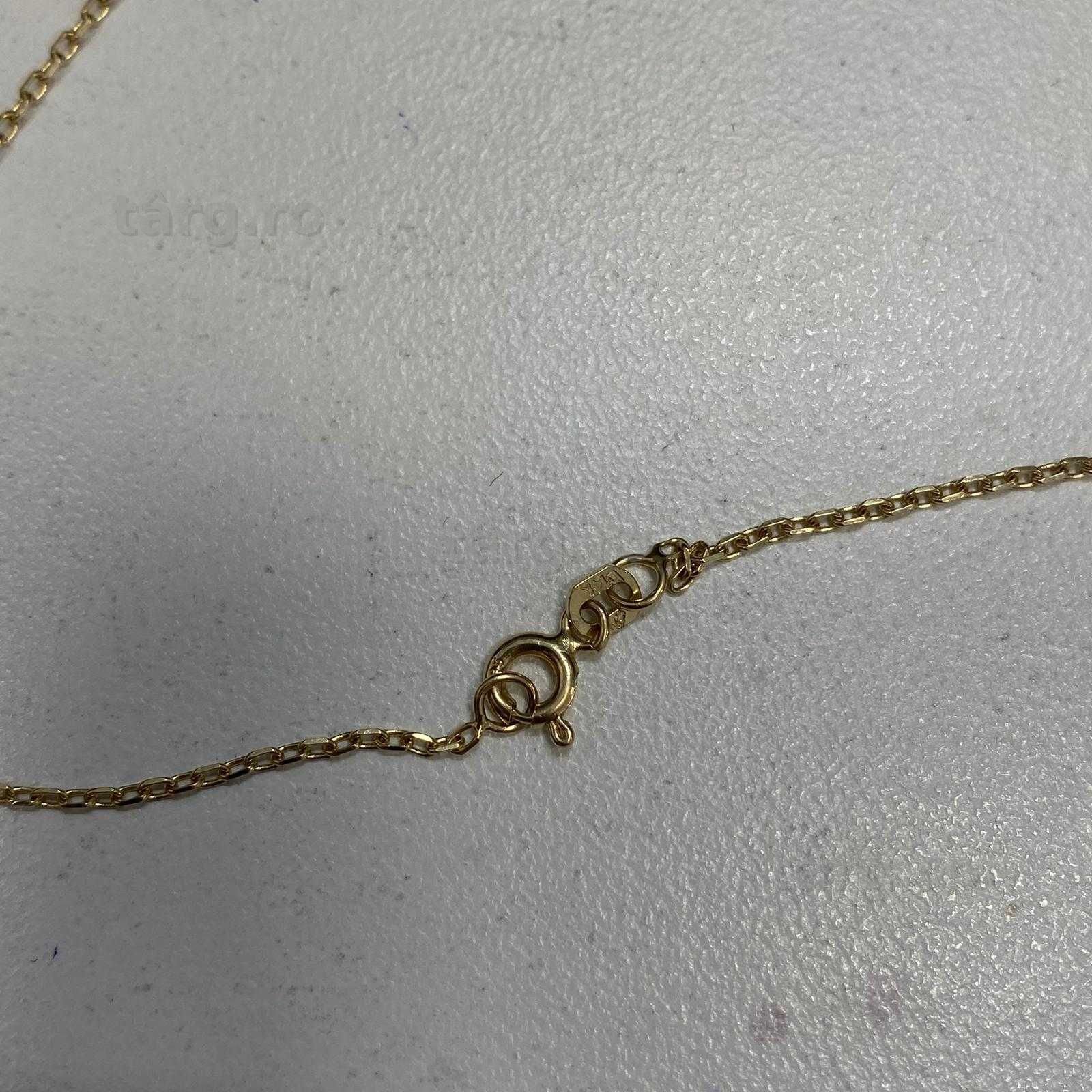 Lant aur 14k 2.14 (Ag13 56027) Garantie 2 ani! 4