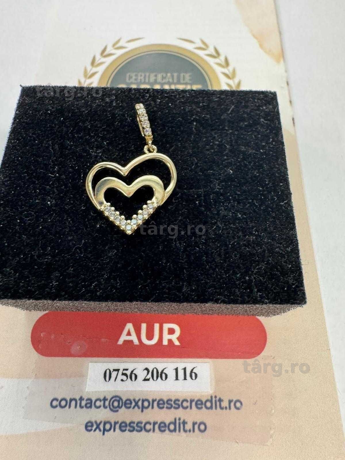 Pandantiv din aur 14k (70089.8/ 10 Pacurari 1) garantie 2 ani!