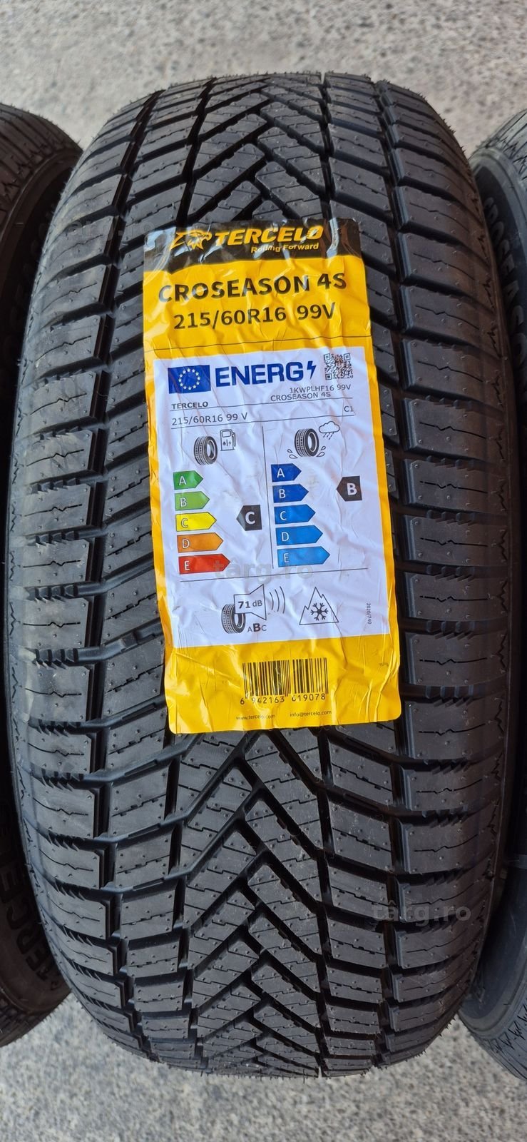4 anvelope M+S noi Tercelo 215/60/16,dot 2026.Pretul este pe bucata. 3