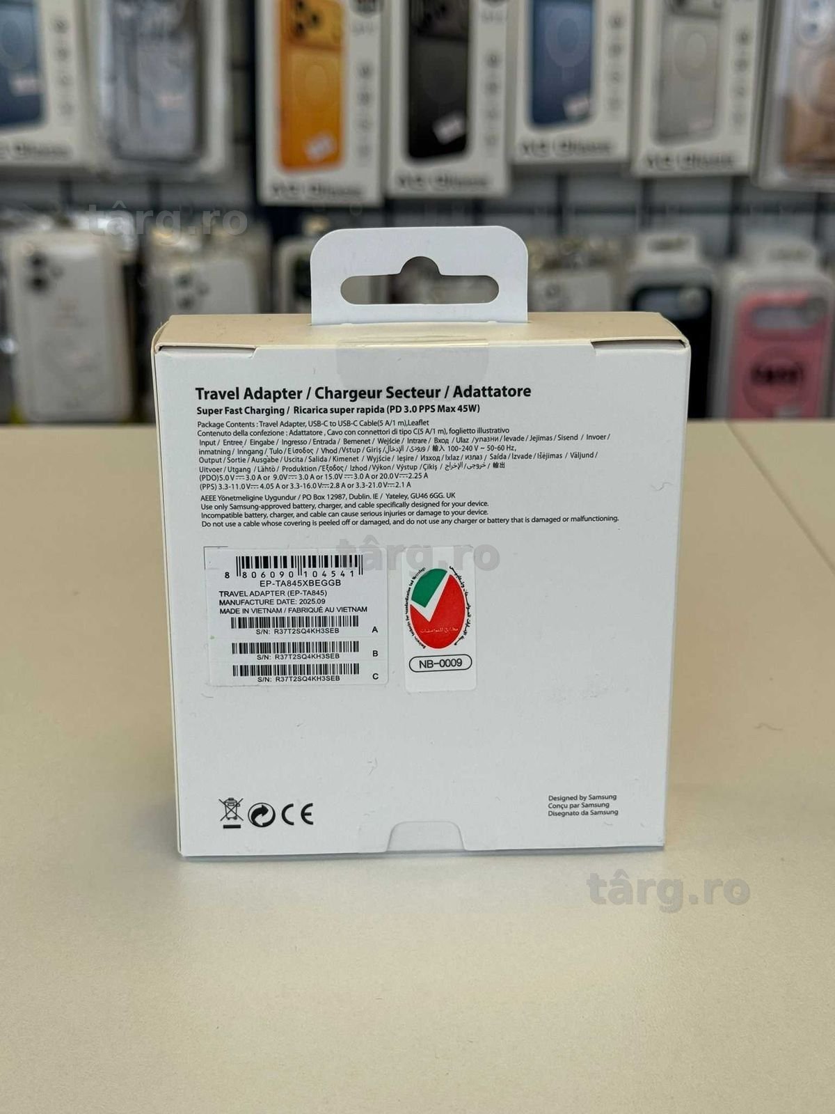 Incarcator cu cablu  USB C, incarcare rapida, 45 w 2