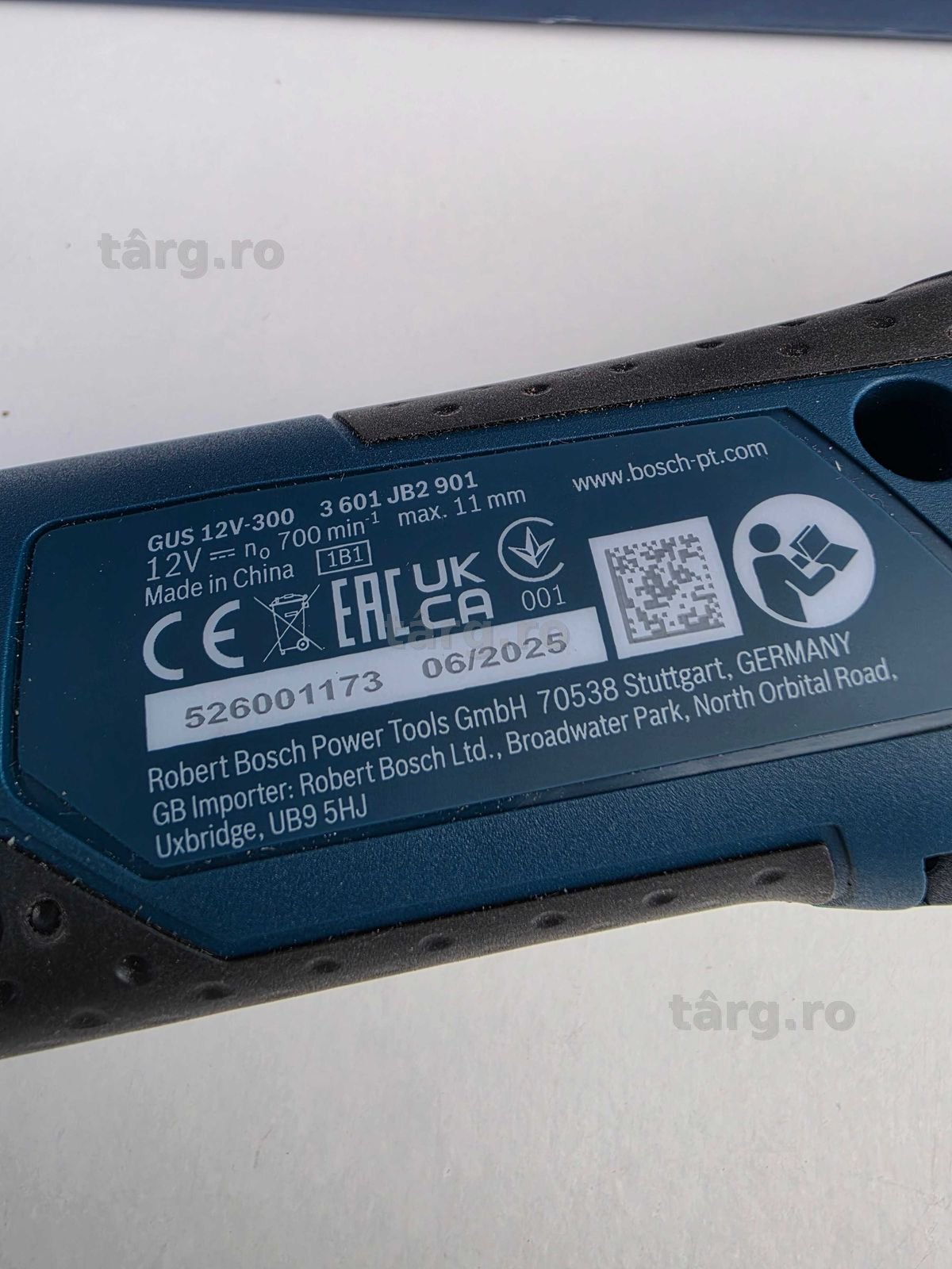BOSCH GUS 12V-300 (SOLO) Foarfecă universală 4