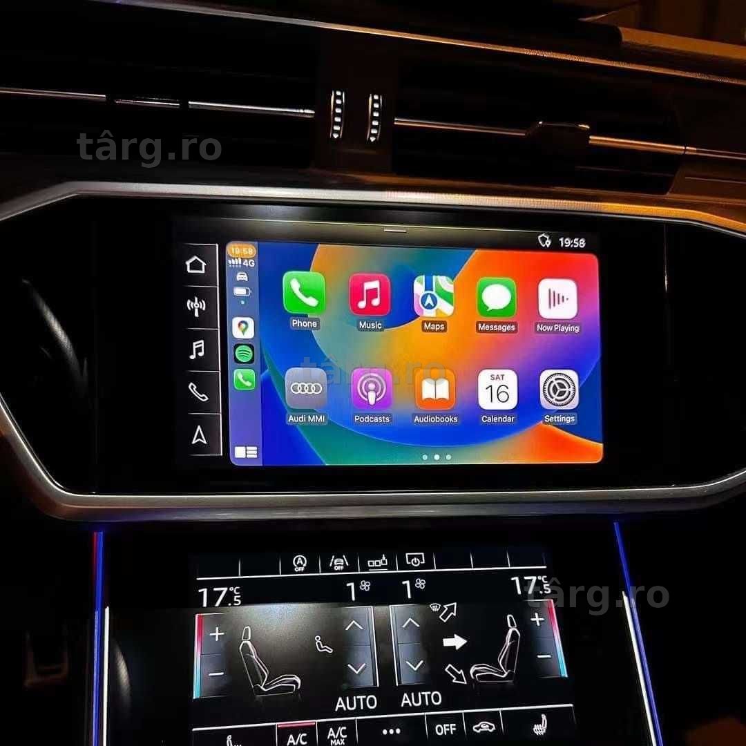 Apple CarPlay Android Auto Hărți Europa 2026 Audi A6 C8 A7 C8 Q3 Q7 Q8